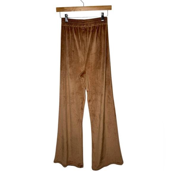 Skims | Velour Crop Tank and Wide Leg Pants Set in Sienna XS - Picture 9 of 12
